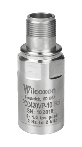 Wilcoxon - PCC420 ( Compact vibration transmitter, 4-20 mA vibration sensor )_PCC420AR-10-M12_Images_PCC420VP-10-R6.webp