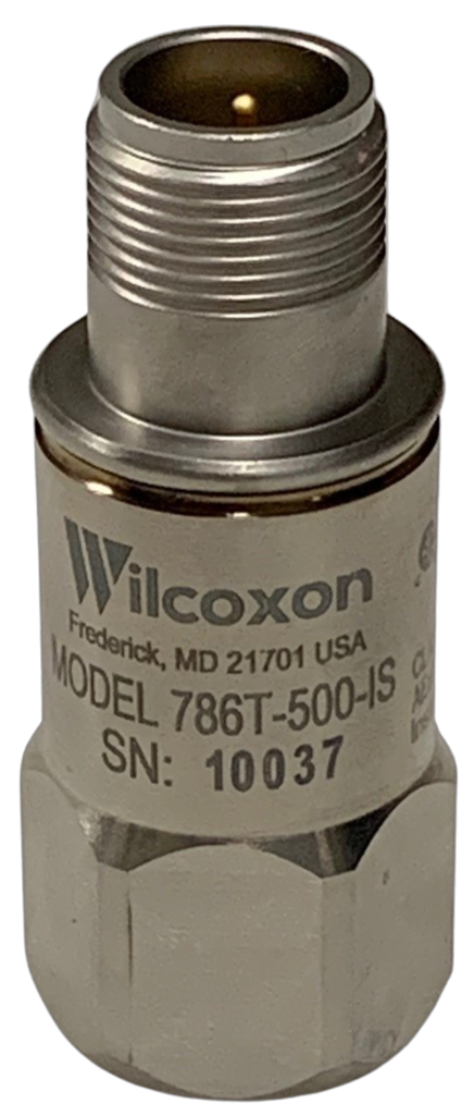 Wilcoxon - 786 ( Intrinsically Safe certified accelerometer and temperature sensor )