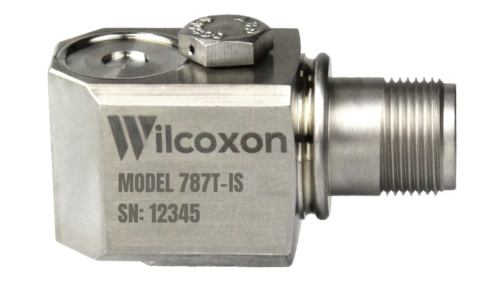 Wilcoxon - 787 ( Intrinsically Safe certified accelerometer and temperature sensor )