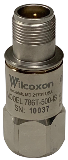 Wilcoxon - 786 ( Intrinsically Safe certified accelerometer and temperature sensor )